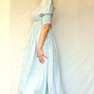 Aladore gorgeous baby blue summer sundress